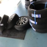 トヨタ ノア 持ち込み タイヤ交換　