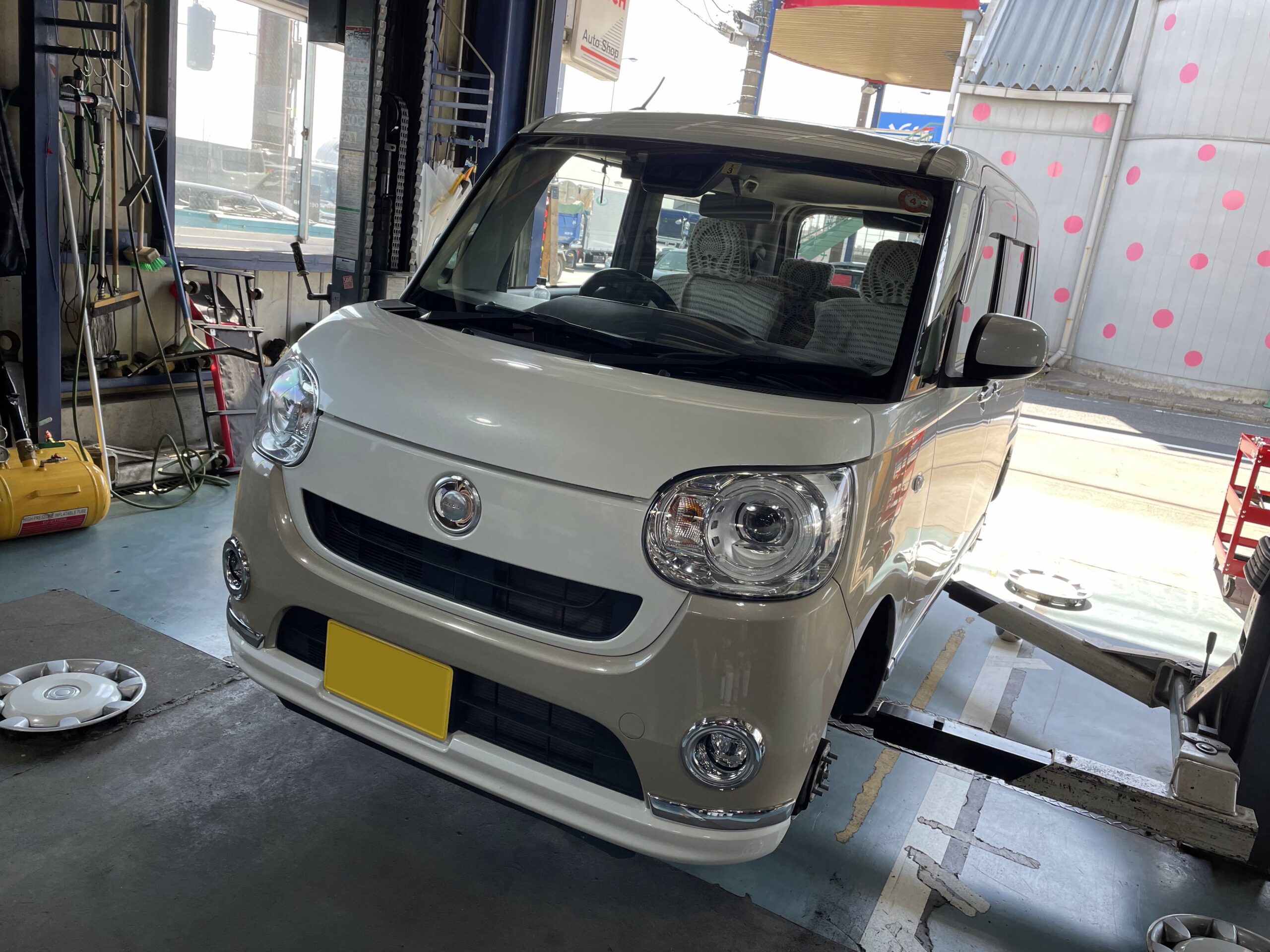 直送 持ち込み タイヤ交換 タイヤ保管 ダイハツ ムーブ キャンバス