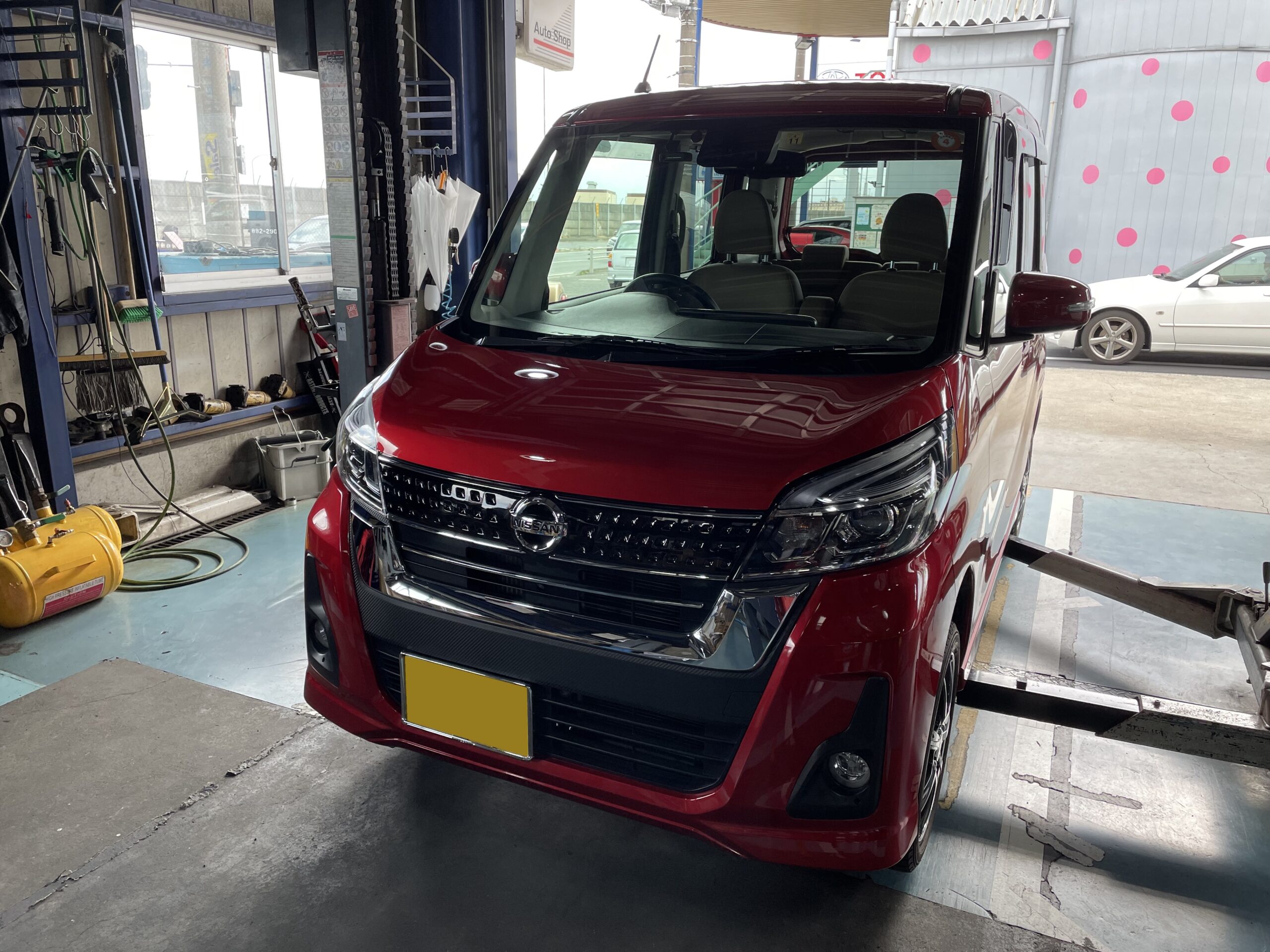  日産 デイズルークス タイヤ交換 ダンロップ ルマンV 165/55R15 