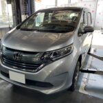 ホンダ フリードハイブリッド 昭島市からご来店 タイヤ交換 ブリヂストン レグノ GR-XⅡ