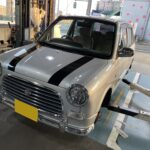 ダイハツ ミラジーノ タイヤ交換 MINERVA 209 165/55R14