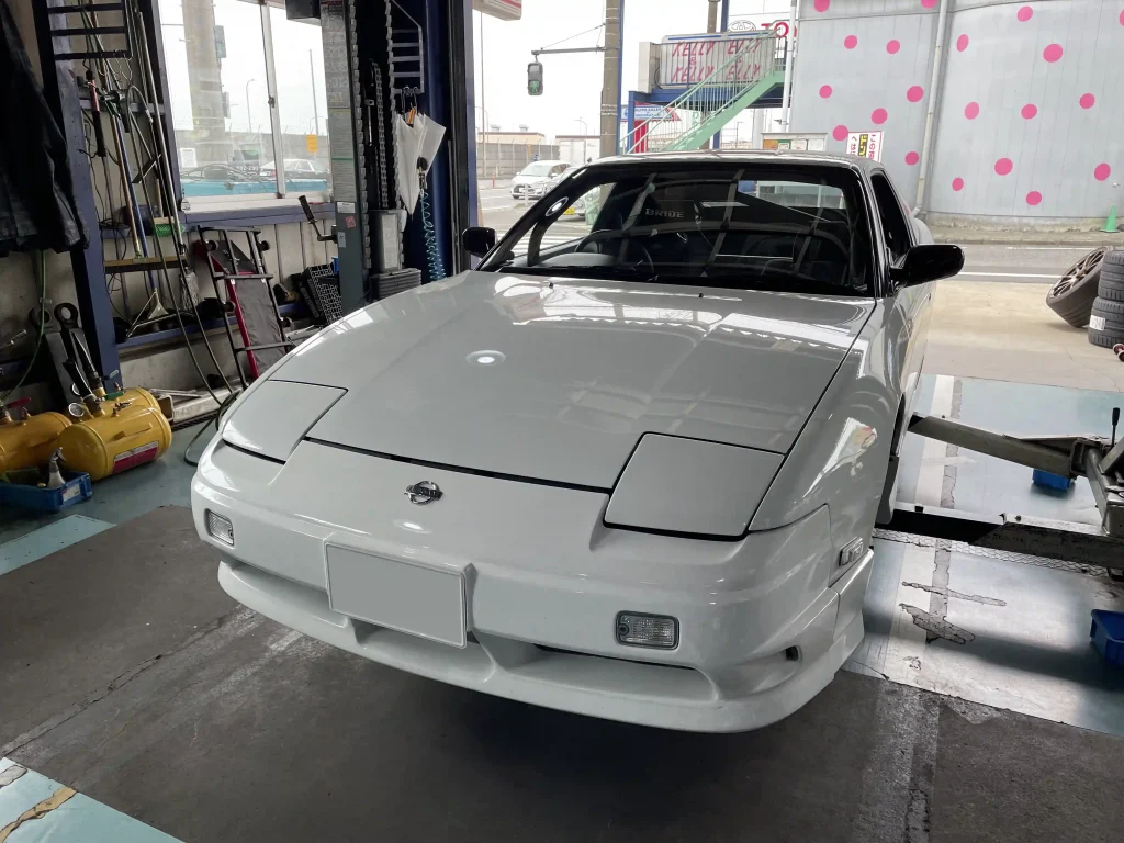 日産 180SX タイヤ交換