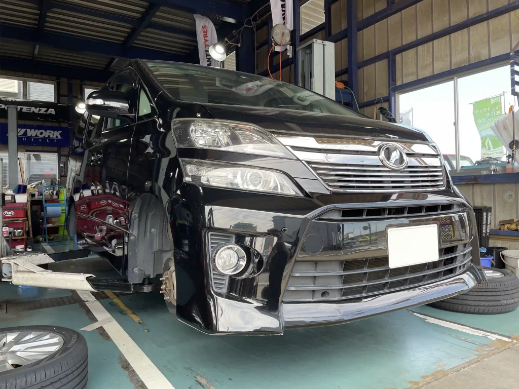 直送 持ち込み タイヤ交換 トヨタ ヴェルファイア