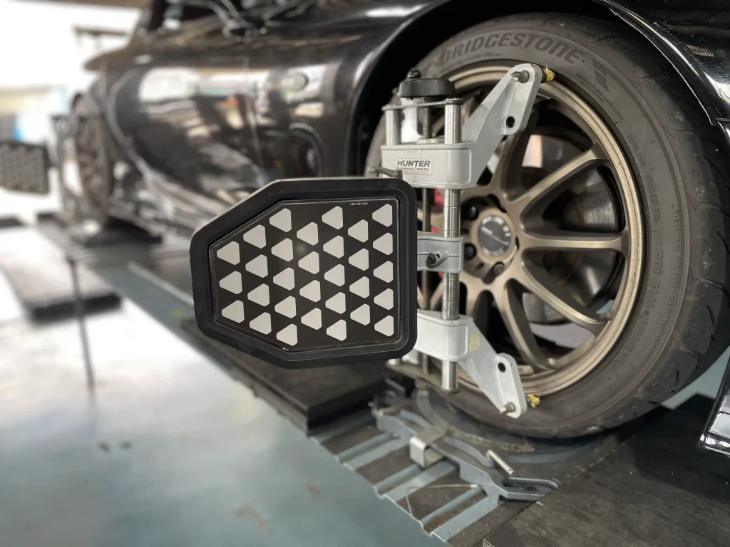 マツダ FD3S RX-7 アライメント 測定・診断・調整