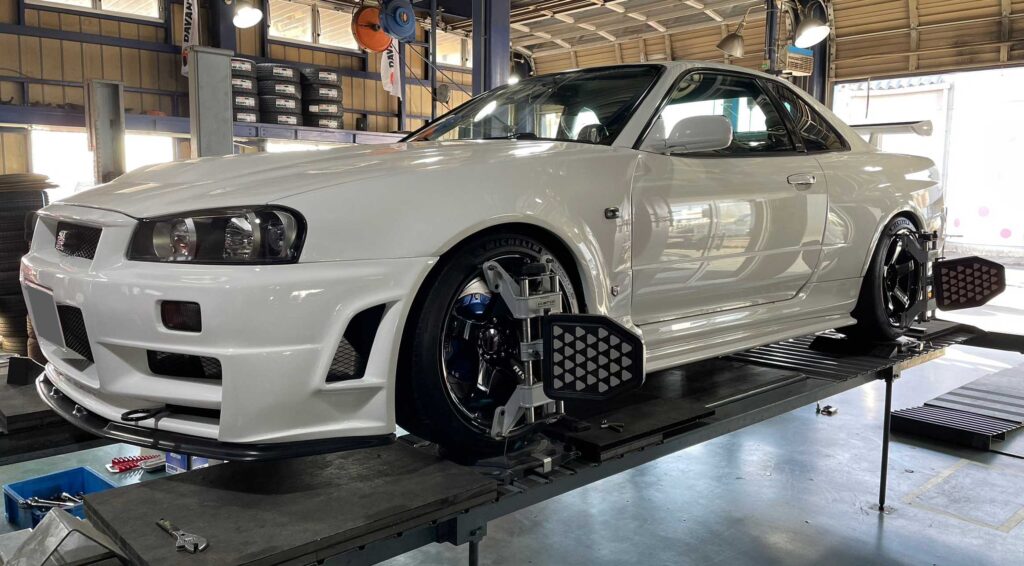 アライメント　34GTR