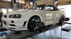 アライメント　34GTR