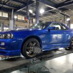 日産 R34 スカイライン アライメント