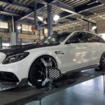 メルセデスベンツ Cクラス S205 アライメント